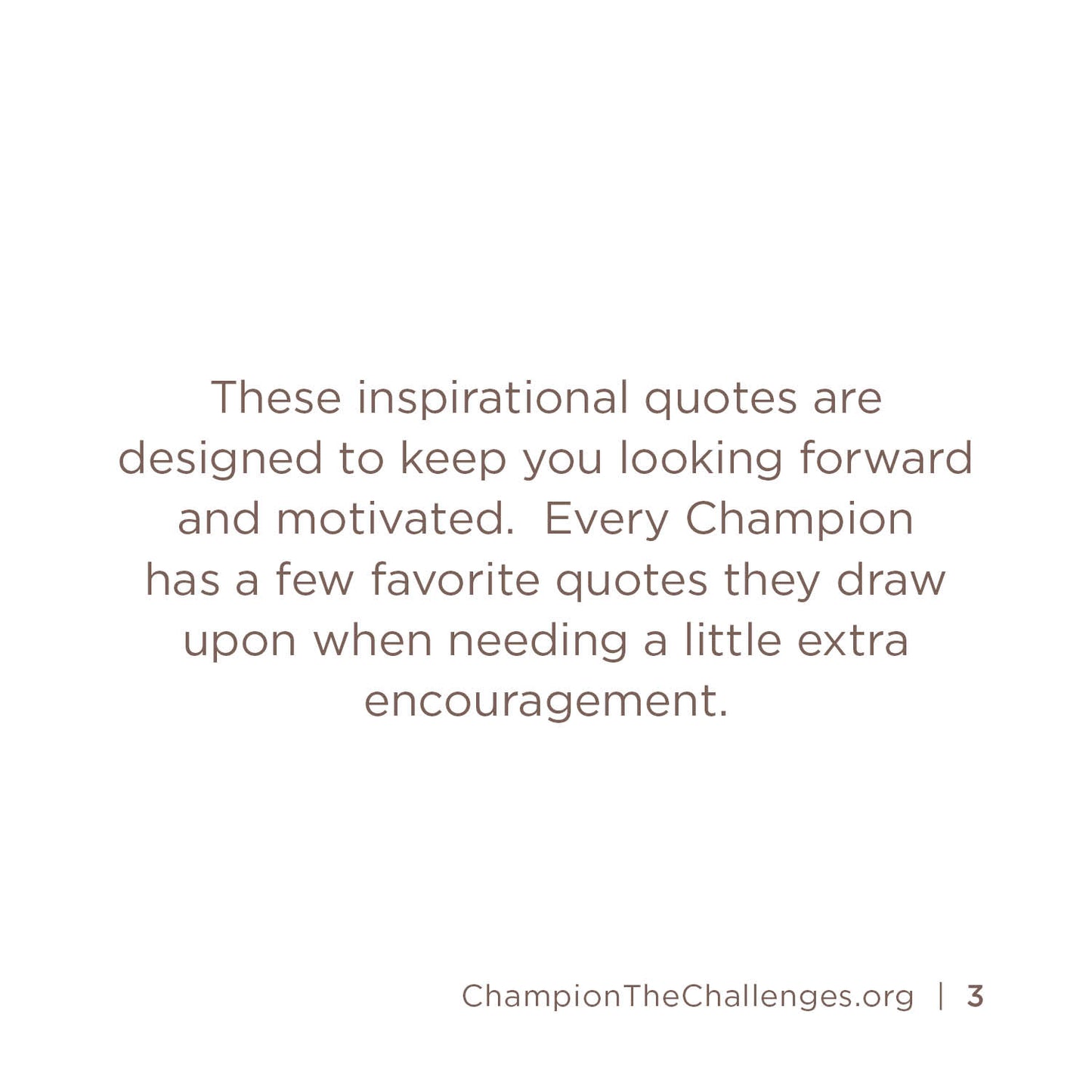 Quotes of Inspiration