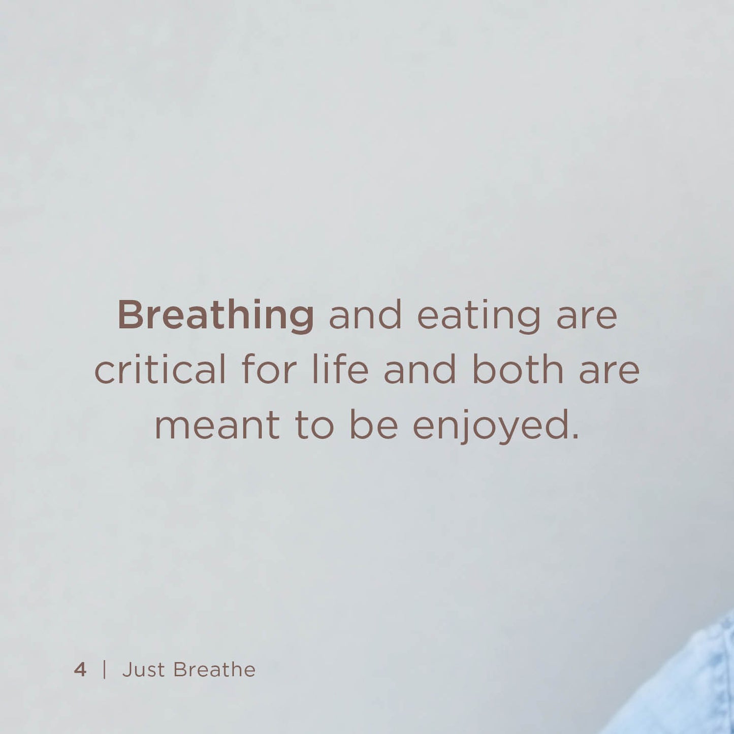 Just Breathe