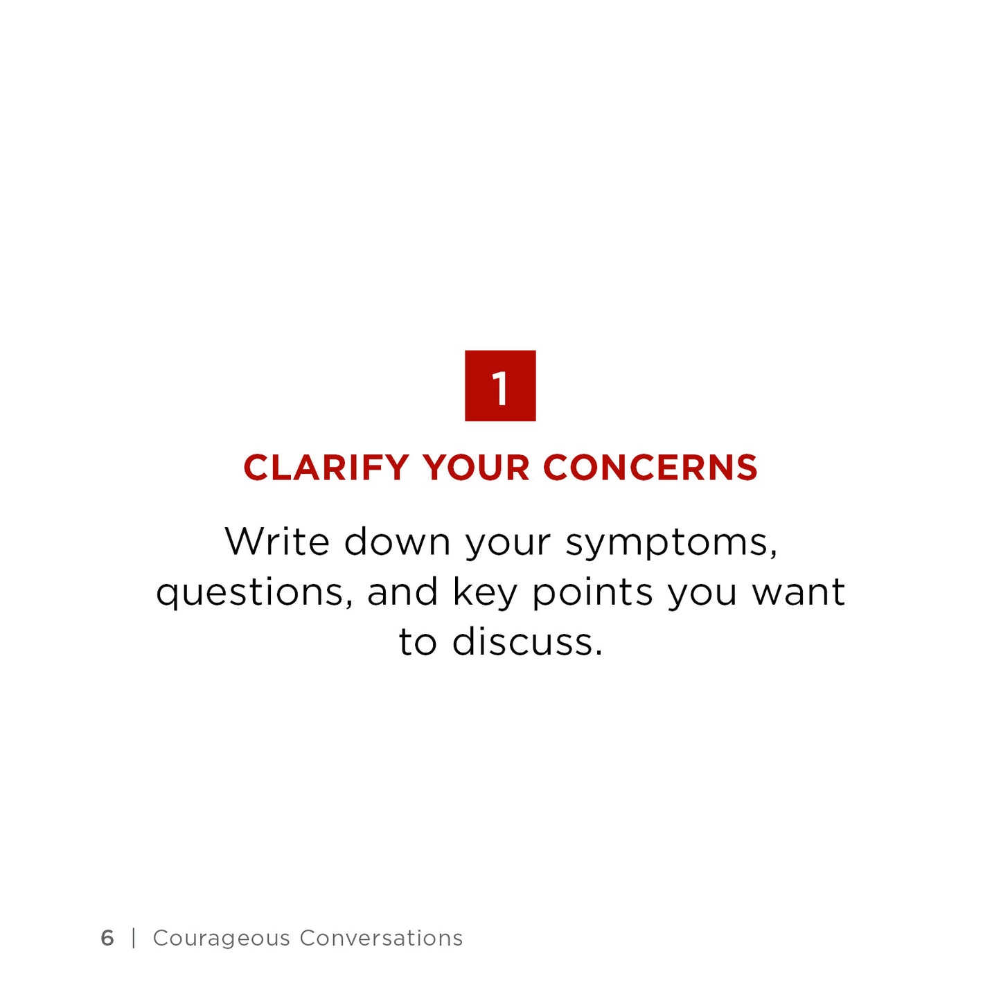 Courageous Medical Conversations