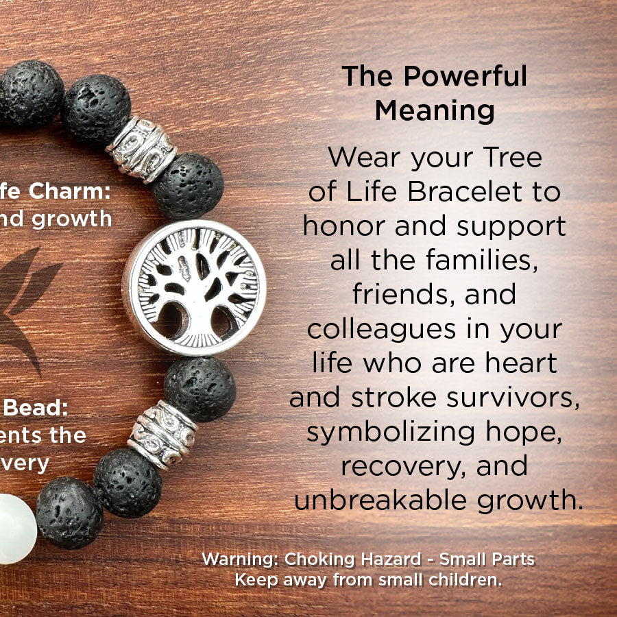 Heart & Stroke Tree of Life™ Bracelets